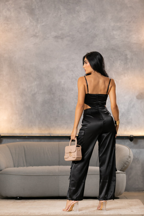 ENTERIZO SATIN CARGO