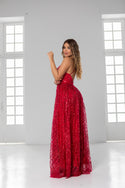 VESTIDO LENTEJUELAS