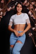 BLUSA BRILLO