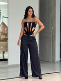 PANTALON SATIN