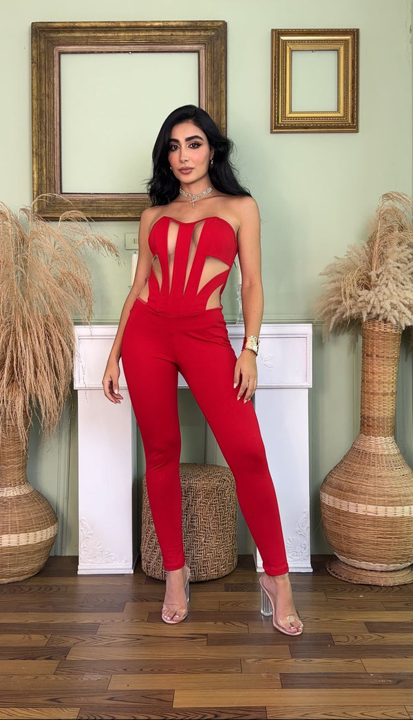 ENTERIZO CORSET TRANSPARENCIA