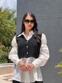 CAMISA CON SOBREPUESTO