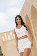 WHITE SUIT