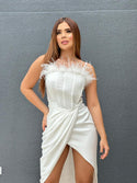 VESTIDO PLUMA